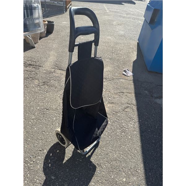 Rolling shopping cart