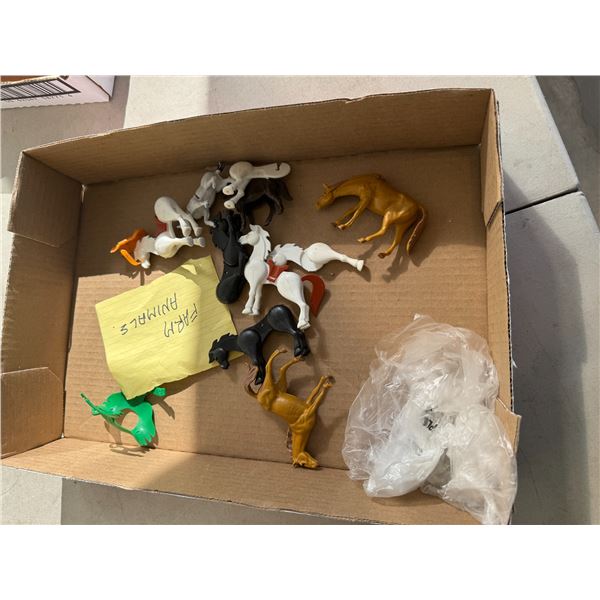 Vintage farm animals