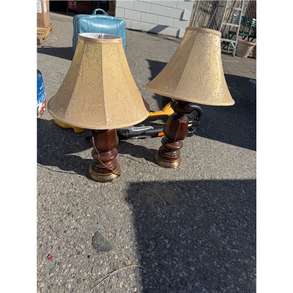 Pair of lamps