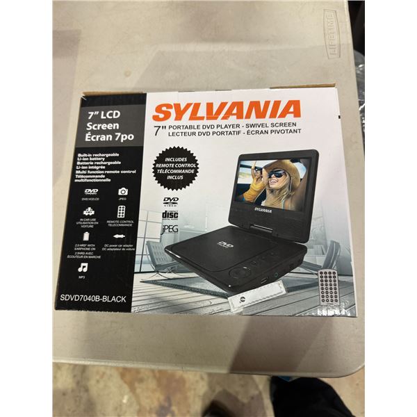 7 inch Anna portable DVD player