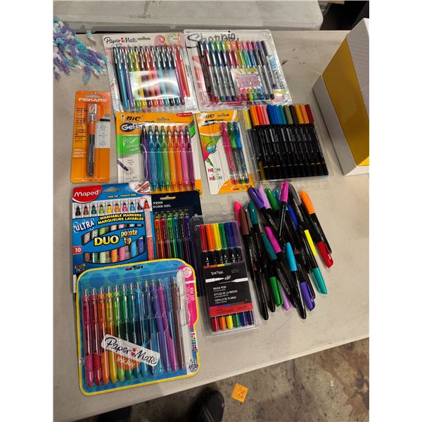Crafting pens and markers