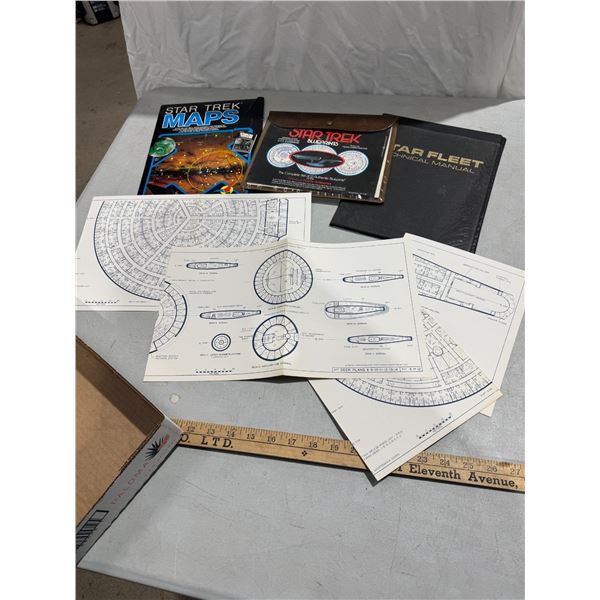 Star Trek maps, etc.