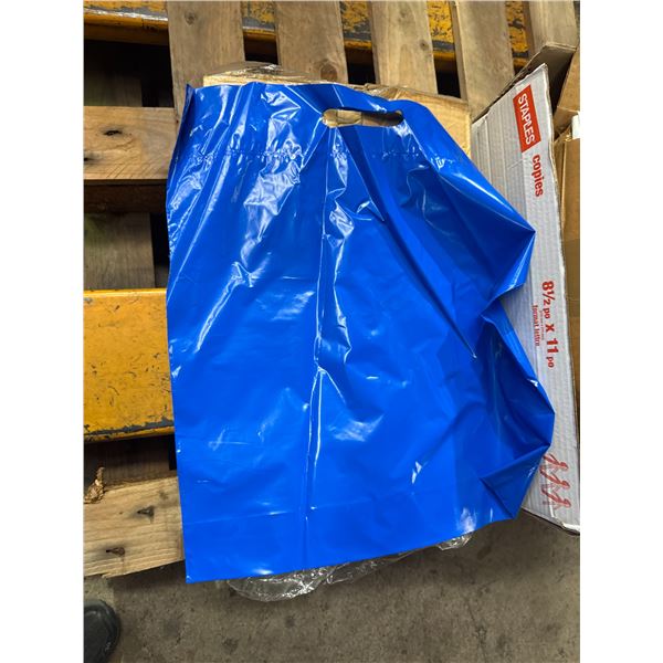 case of blue bags 17 x 18