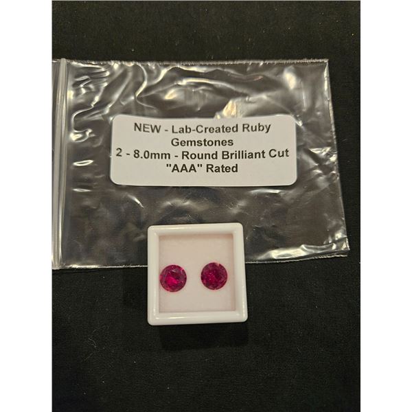 Ruby gemstones