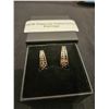 Image 2 : Platinum plated hoop earrings