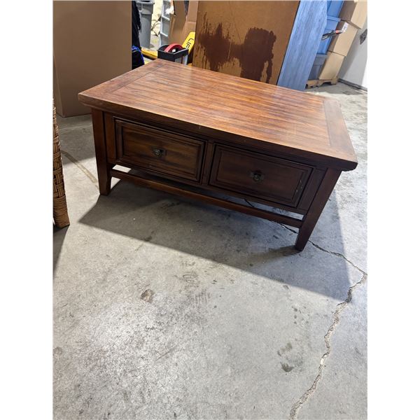 Coffee table from Ashley furniture withdrawers