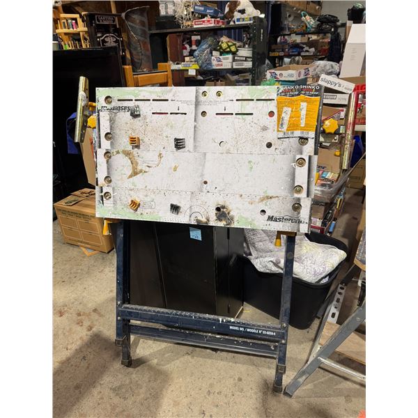 Work stand with power