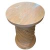 Image 2 : Granite pedestal end table