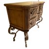 Image 2 : Solid wood painted2 drawer console dresser