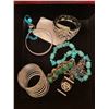 Image 8 : Large 10 compartment jewelry box w/ high quality costume jewelry