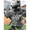 Image 8 : Rare “Alexander Slaying the Dragon” high quality 1970’s cast bronze - 7[x