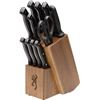 Image 1 : BROWNING KNIFE KITCHEN SET W/ BUTCHER BLOCK*