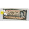 Image 1 : 1954 bank of canada devil face $50 bill