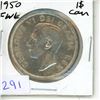 Image 1 : 1950 Canadian Silver Dollar. - FWL