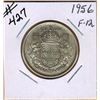 Image 1 : 1956 CANADIAN SILVER 50 CENT COIN