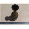 Image 3 : Vintage Solid Brass etched vase/urn made in India - 12"H