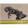 Image 1 : Horse Stallion Hood Ornament (Very Good Condition) 8" Tall.