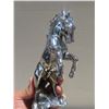 Image 4 : Horse Stallion Hood Ornament (Very Good Condition) 8" Tall.