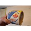 Image 1 : Spool of 1971 linen canada games decals