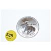 Image 1 : 1oz sterling canada 5 dollar coin-moose