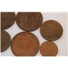 Image 2 : British and canada copper coins