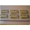 Image 1 : 6x canada/ dollar banknotes
