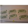 Image 5 : 6x canada/ dollar banknotes