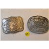 Image 1 : 2x hesston belt buckles