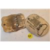Image 2 : 2x hesston belt buckles