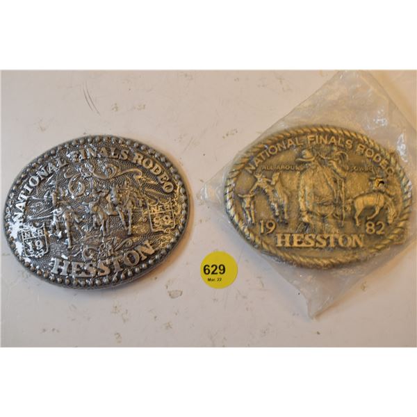 2x hesston belt buckles
