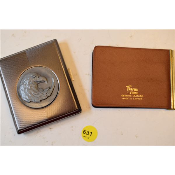 Cigarette case, bill fold