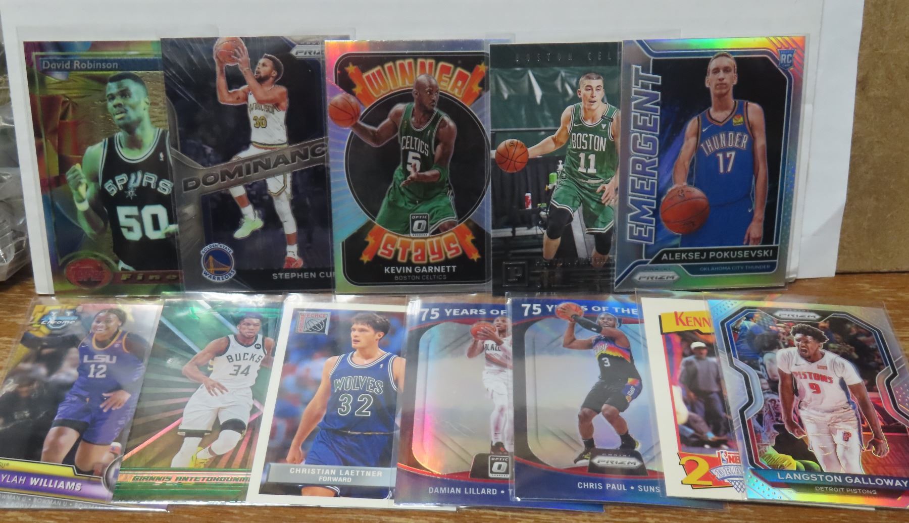 Nba Insert Cards 12-various NBA cards inserts + - Schmalz Auctions