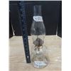 Image 2 : Finger hod glass coal oil lamp with chimney