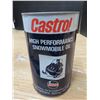 Image 2 : 2 different castrol oil 2 cycle tins-full