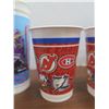 Image 4 : four NHL plastic cups