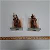 Image 1 : 2 horse head bookends