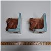 Image 2 : 2 horse head bookends