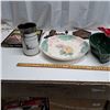 Image 4 : lot of bowlery with crockery and other