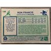 Image 2 : Ron Francis 1983 84 O Pee Chee (OPC) Card No. 138
