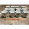 Image 1 : Corning Shadow Iris lot of 12 8oz coffee mugs.