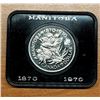 Image 1 : 1970 Manitoba Nickel Dollar in case. Not sealed.