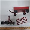 Image 2 : COCKSHUTT WAGON, DISC AND HARROW