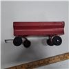Image 2 : red metal wagon