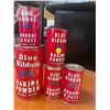 Image 2 : 5 Blue Ribbon Baking Empty Powder Cans.