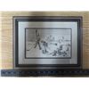 Image 1 : "He shoots he scores " bernie brown print 10in x13 in