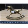 Image 1 : Brass rocking horse