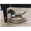 Image 2 : Brass rocking horse