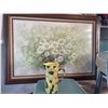 Image 1 : japanze vase oil painting canvas