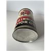 Image 8 : Vintage Red Indian Oil Can Early All English Version