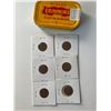 Image 9 : Six Vintage Canadian Penny’s & Erinmore Tin Case
